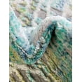 thumbnail image 6 of Unique Loom Atoll Ariel Rug Blue/Ivory 7' 10" x 10' Rectangle Botanical Beach/Nautical Perfect For Living Room Bed Room Dining Room Office, 6 of 6