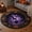 Type A, variant on Halloween 3D Optical Illusion Round Rug, Soft Wear Resistant Floor Mat, Spooky Ghost Vortex Decor Carpet for Bedroom Living Room