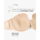 thumbnail image 3 of Corpiño Wacoal Red Carpet Sin Tirantes Convertible 38DDD Negro, 3 of 9