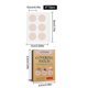 thumbnail image 2 of 60/120 Patches Skin Invisible Concealer Sticker Skin Tone Invisible Sticker Scar Pimple Mark Concealer Stickers, 2 of 5