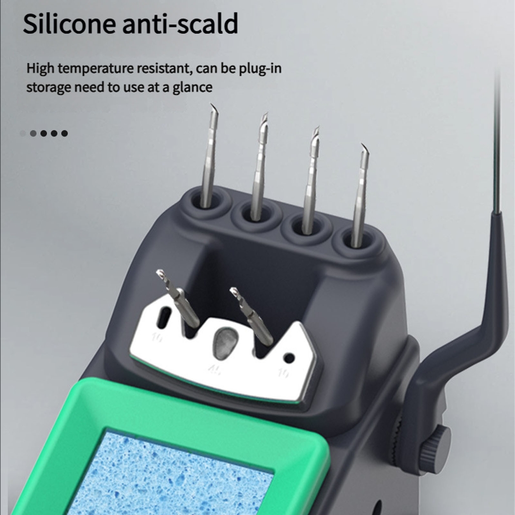 Adjustable 45° Angle Universal Welding Holder Soldering Iron Stand for 210 245 Handles Featuring Sleep Mode Safety Lock