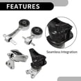 thumbnail image 6 of Unique Bargains Engine Motor Mount Set No.50850SNEA01 - Car for Honda Civic 1.8L 2006-2011 1 Set, 6 of 6