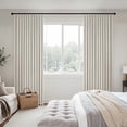 thumbnail image 2 of Birch Pinch Pleated 100% Blackout Linen Curtains 90 Inch Length 2 Panels Set, Black Out Memory Trained Pleat Curtains Light Blocking Room Darkening Drapes for Bedroom Living Room Window, 2 of 9