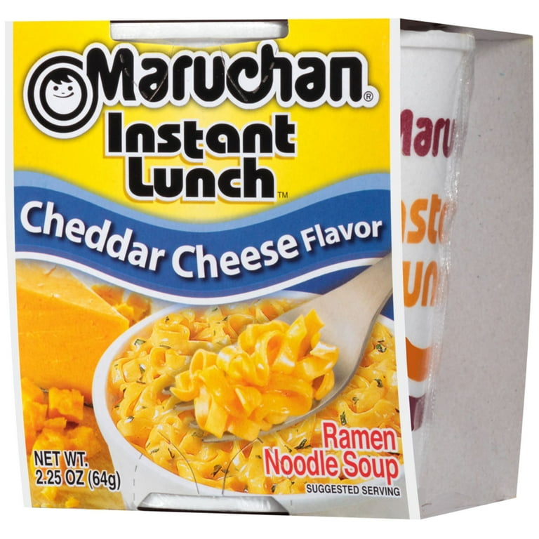Maruchan Instant Lunch Cheddar Cheese Ramen Soup, 2.25 oz 