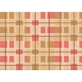 thumbnail image 1 of Ahgly Company Indoor Rectangle Patterned Papaya Orange Area Rugs, 7' x 9', 1 of 6