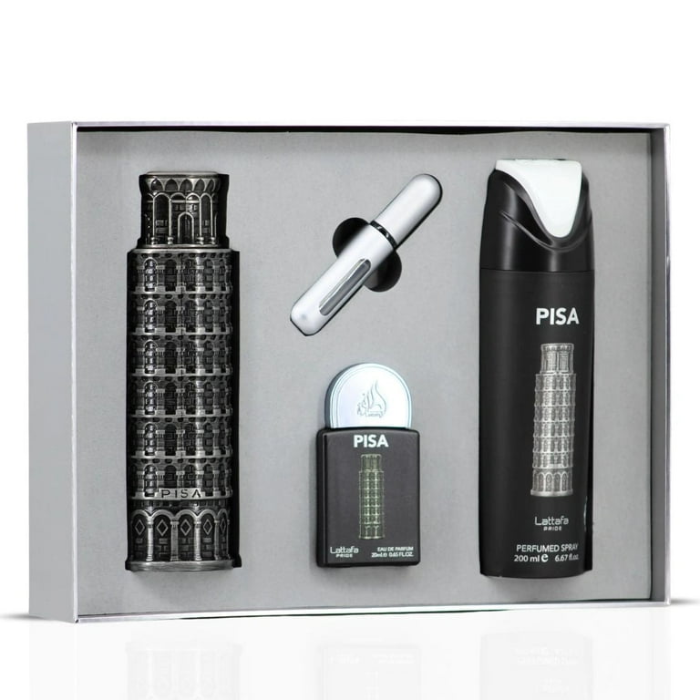 Lattafa Pride Pisa 3-Piece Eau de Parfum Gift Set | A Sunlit