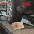 thumbnail image 4 of Wheel Chock Motorcycle Wheel Chock Tire Chock Wood Wedge Trailer Chock Rv Stabilizer Block, 4 of 5