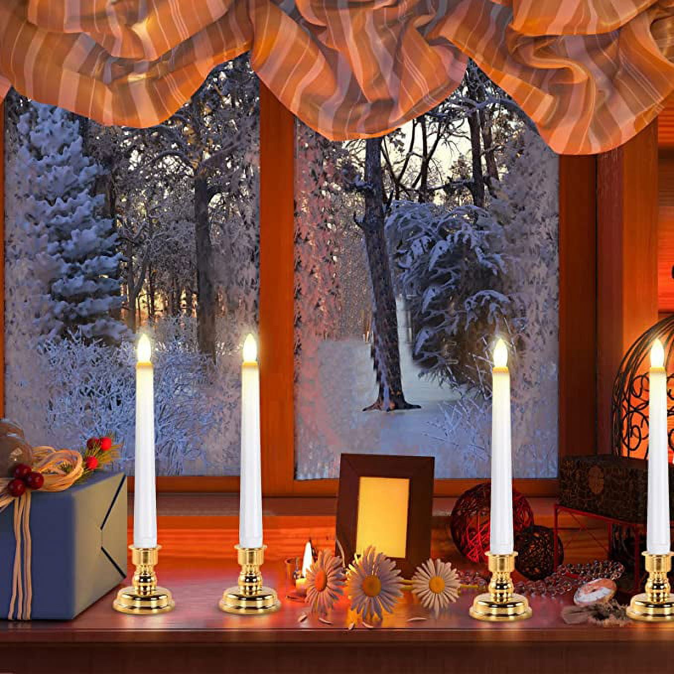 Decorative window candles deals