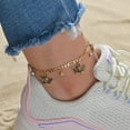 thumbnail image 2 of Guardurnaity Tobilleras con diamantes de imitación, ángel ajustable, estilo Vintage, accesorio de moda Universal para la playa, pulseras de Ropa, zapatos y accesorios Miscelánea, 2 of 6