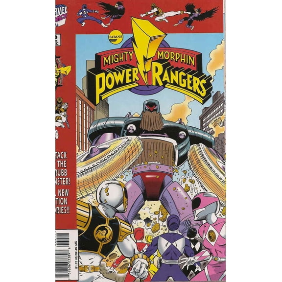 Mighty Morphin Power Rangers (Saban's , 3rd Series) #2 VF ; Marvel Comic Book