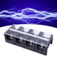 thumbnail image 3 of Bloque De Terminales Tipo Tornillo, Doble, Tira De 4 Posiciones, Barrera 200A Para Conexión Eléctrica, 3 of 7