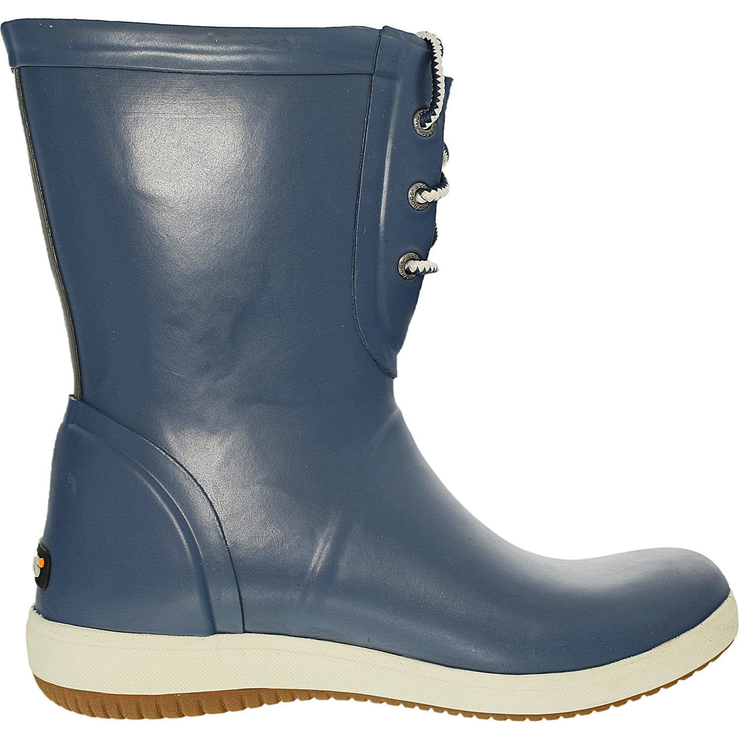 Bogs Women�s Quinn Lace Boot Rubber Blue AnkleHigh Rain