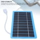 thumbnail image 4 of Panel Solar Pequeño, Alta Estabilidad, 5 W, 5 V, Silicio Monocristalino, Panel Solar Para Exteriores, Carga Eficiente, Fácil De Usar Para Senderismo, 4 of 7