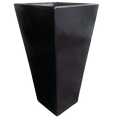 thumbnail image 1 of Maceta de Fibra de Vidrio FibraFormas Obelisco Extra Grande Chocolate, 1 of 5
