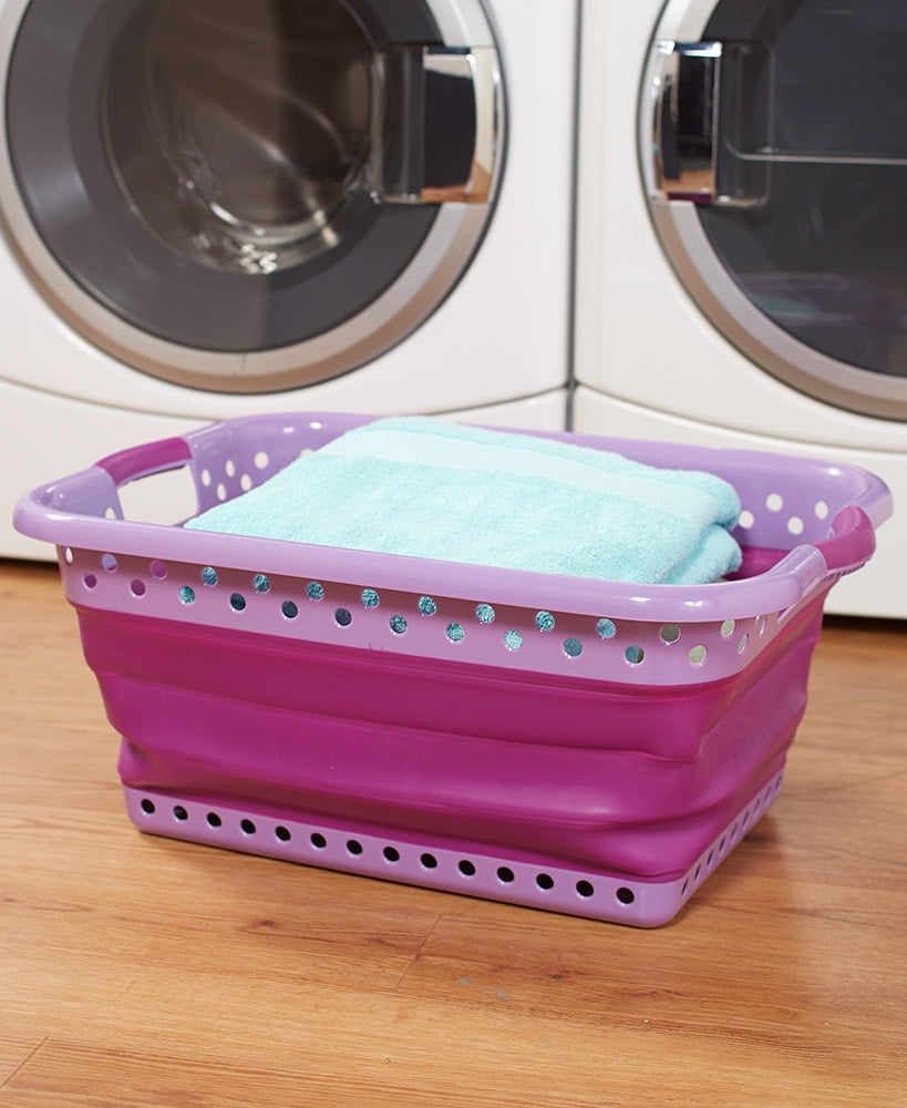 collapsible laundry basket