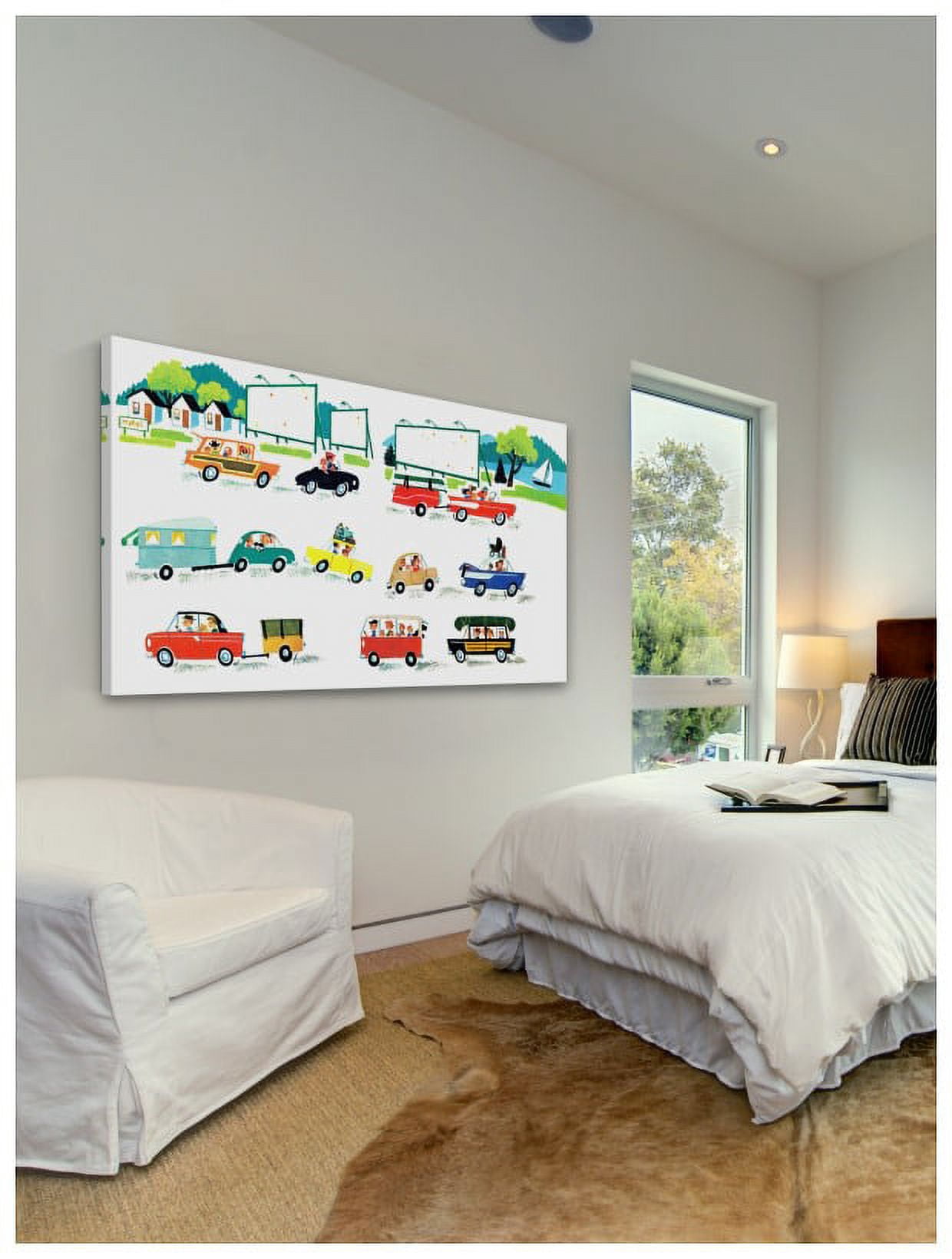 Marmont Hill Inc Marmont Hill 'Cars' by Curtis Painting Print on Canvas - Multi-color