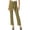 Olive Green, variant on Hudson Womens Belted Ankle Paperbag Pants Green 25
