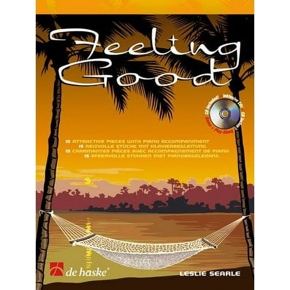 FEELING GOOD CLARINET BOOK AND CD EASY INTERMEDIATE WITH PIANO ACCOMPANIMENT