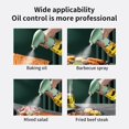 thumbnail image 6 of Electric Oil Spray Bottle for Kitchen | 2-in-1 Mist & Stream Sprayer | 240ml Glass Bottle | Type-C Rechargeable | Wireless Cooking Oil Dispenser for Baking & Grilling, 6 of 9