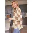 thumbnail image 3 of ORUYROP Women's Crewneck Batwing Long Sleeve Sweater 2023 Fall Oversized Ribbed Knit Side Slit Pullover Top, 3 of 7