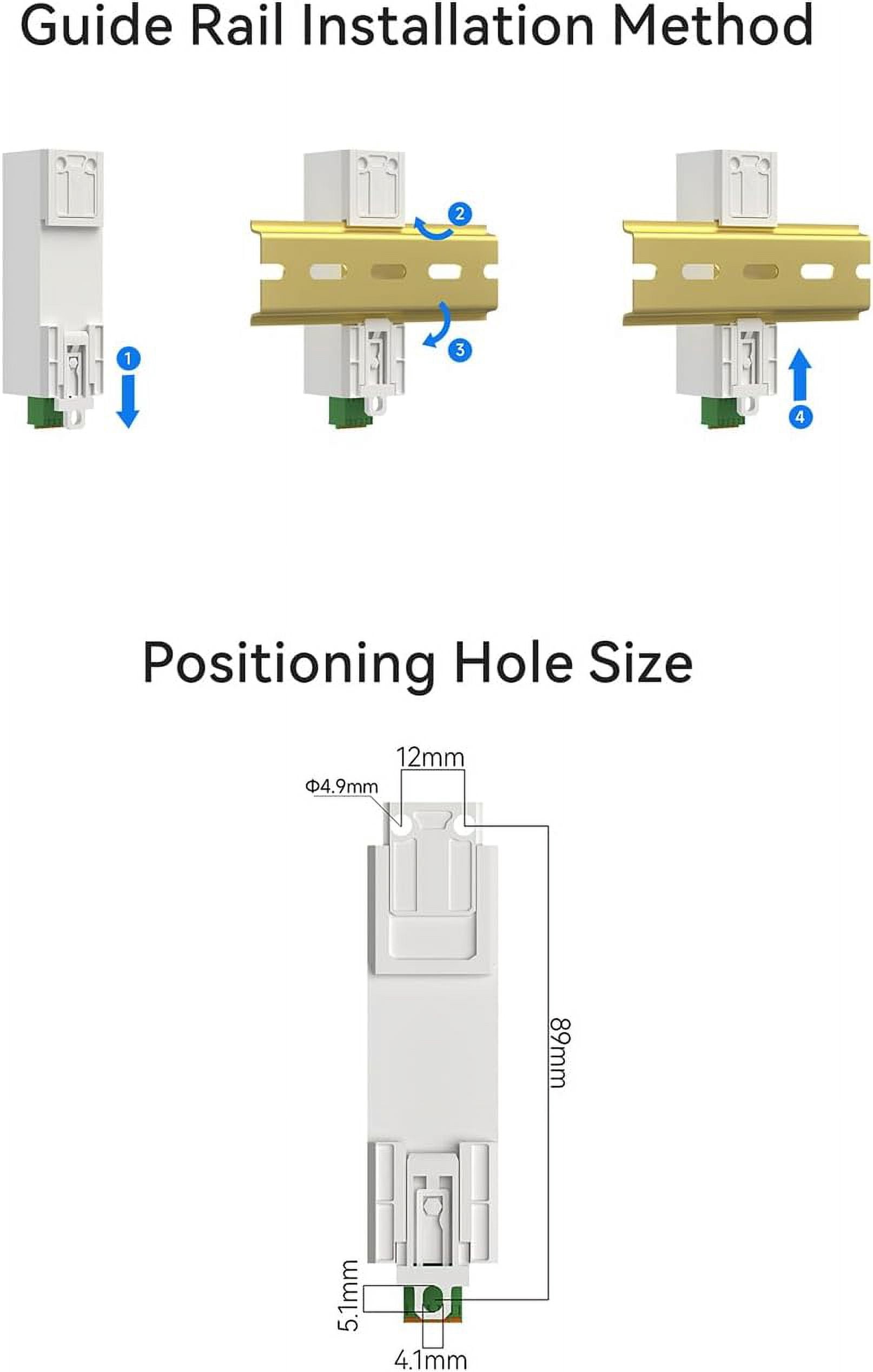 RS232 to Ethernet Serial Port Server NE2-D12 DC 8-28V TCP/UDP Modbus MQTT HTTP DNS DIN Rail Installation FOTA Remote Upgrade