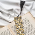 thumbnail image 6 of Kdxio Snake And Rose Print Metal Tassel Bookmarks,Perfect Gift for Art Lovers and Bookworms Metal Bookmarks for Women, 6 of 8