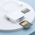 thumbnail image 3 of Adaptador de Lector de Tarjetas de Memoria 4 en 1 Tipo C USB-C Smart Media OTG M2 SD SM XD Lector de Tarjetas para Accesorios Android, 3 of 5