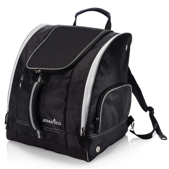 Bolsa para botas de esquí Athletico, esquí y snowboard, negra, impermeable