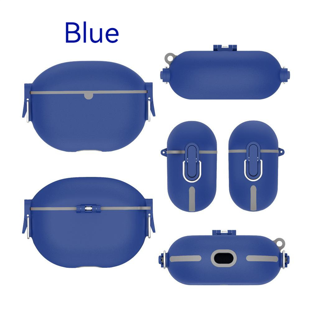 Headphone Case Detachable AntiFall Protective Cover with Carabiner for