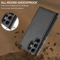 thumbnail image 4 of LC.IMEEKE L5 For Samsung Galaxy S22 Ultra 5G Magnetic Phone Case Leather Back Cover with Detachable, 4 of 5