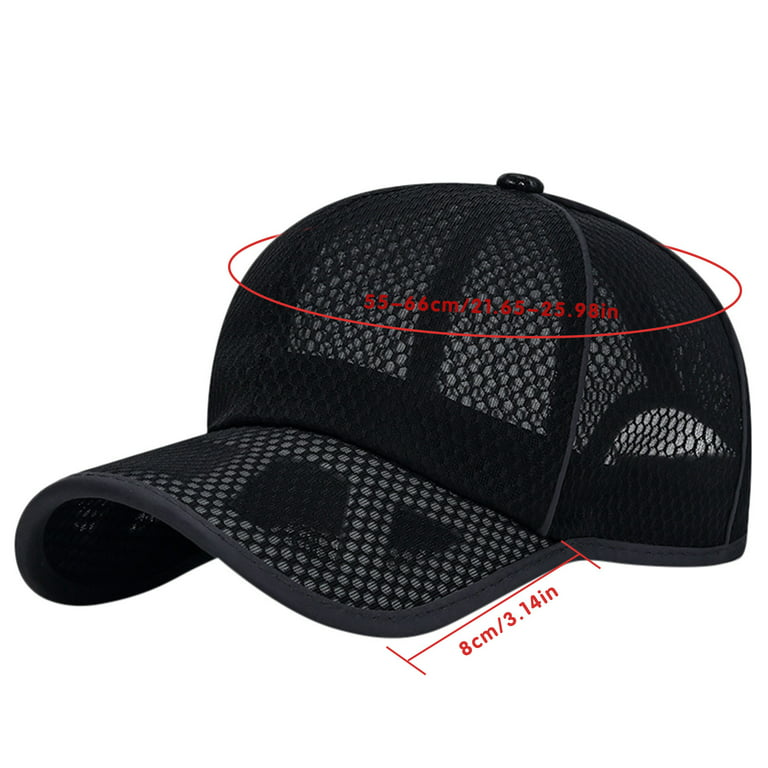 PMUYBHF Adult Sun Hat Womens Packable for Travel Wide July 4 Unisex Classic  Low Profile Mesh Baseball Cap Soft Unconstructed Adjustable Size Dad Hat 