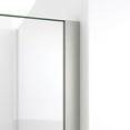 thumbnail image 2 of DreamLine SDLI34W720XTX04 Linea 34" W x 72" H Frameless Shower Screen in Brushed Nickel, 2 of 7