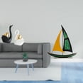thumbnail image 2 of Elegantes Figuras De Cisne Y Velero, Adornos De Mesa, Artesanías Artísticas Para Decoración De Pareja, Colección Feng Shui, Estatuas Decorativas Para Estantería, Entrada, Centro De Mesa., 2 of 8
