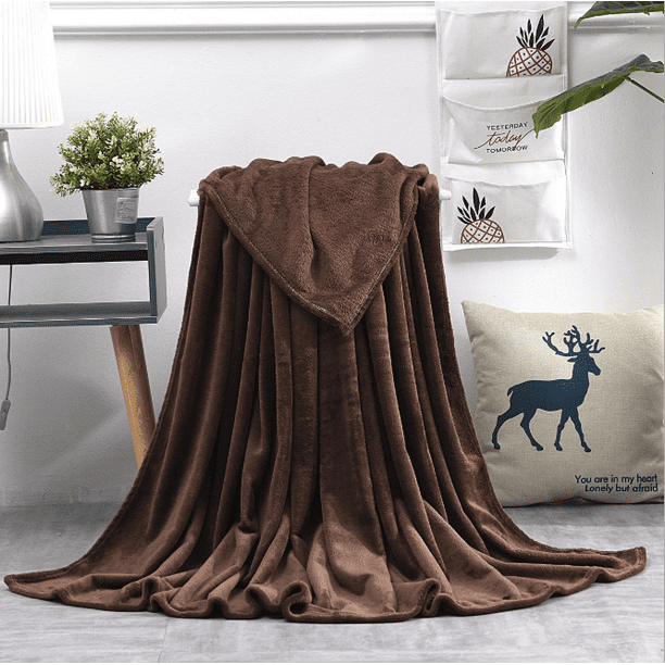 Thick flannel blanket hotsell