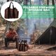 thumbnail image 1 of BESTYASH Bolsa Tote Para Plegable De Lona Marrón Con Asa Cómoda Para Uso Diario, 1 of 6