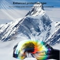 thumbnail image 6 of CxhicLuv Mountaineering Ski Goggles Large Frame Spherical TPU Frame Windproof Anti-Fog UV Protective Sports Glasses, Wide Peripheral Vision, Triple-Layer Foam Comfort Seal for Skiing Cycling, 6 of 8