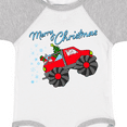 thumbnail image 4 of Inktastic Merry Christmas- Santa Drives a Monster Truck Boys or Girls Baby Bodysuit, 4 of 5