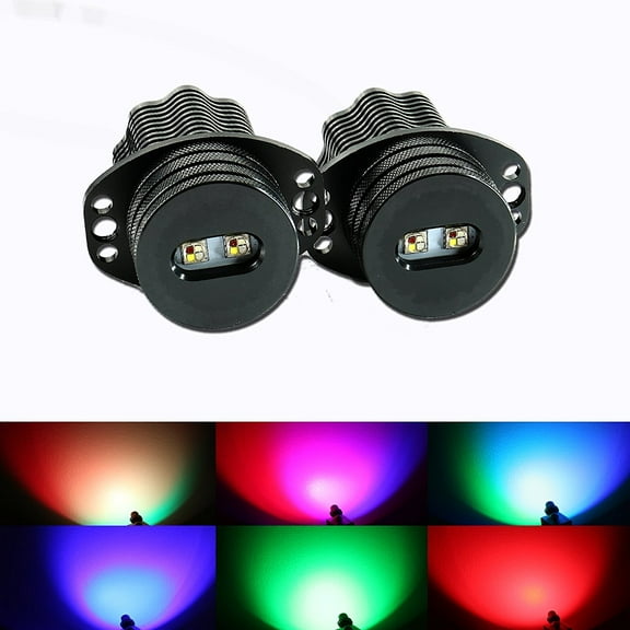 High Power Error Free RGB Multi-Color E90 LED Angel Eyes Halo Light Bulbs ?
