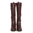 thumbnail image 4 of Women Leatherette Knee High Buckle Zip Riding Boot DA98, 4 of 5