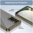 thumbnail image 4 of ShellTech Crystal Case for Samsung Galaxy A15 5G Slim Thin Soft TPU Bumper & Hard PC Back Shockproof Scratch Resistant Protective Phone Case for Galaxy A15,Gray, 4 of 8