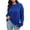 Blue, variant on Fesfesfes Women Sweaters Three-dimensional Plaid Sweater Women Sweaters Loose Fall And Winter Long-sleeved Sweater Tops on