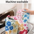 thumbnail image 5 of Vibrant Mixed Pioneer Flower Pattern Bathroom Rugs Mat,Non Slip Microfiber Bathroom Rug,Rubber Backing,Soft Bathroom Mats for Bathroom Floor,Tub and Shower,20x32in(50x80cm), 5 of 5