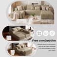thumbnail image 3 of Liaroo 134.7" U-Shaped Modular Sectional Sofa with Chaise, Cloud Boneless Couch for Living Room, Apartment & Theater Room, No Assembly Required, 3 of 10