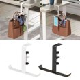 thumbnail image 2 of 1pc Adjustable Desk Edge Hook Without Punching Office Desktop Edge Hanging Bag Hook Student Backpack Storage Hanging Hook, 2 of 8