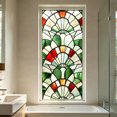 thumbnail image 5 of Static Cling Window Film Rainbow Prismatic Glass Decor,Removable No Residue Privacy Film for Home Bathroom Living Room Window Makeover 17.7"*39.4", 5 of 8
