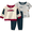 Navy/Red Car, variant on Carter's Child of Mine Baby Boy Outfit Set, 3-Piece, 0-24 Months