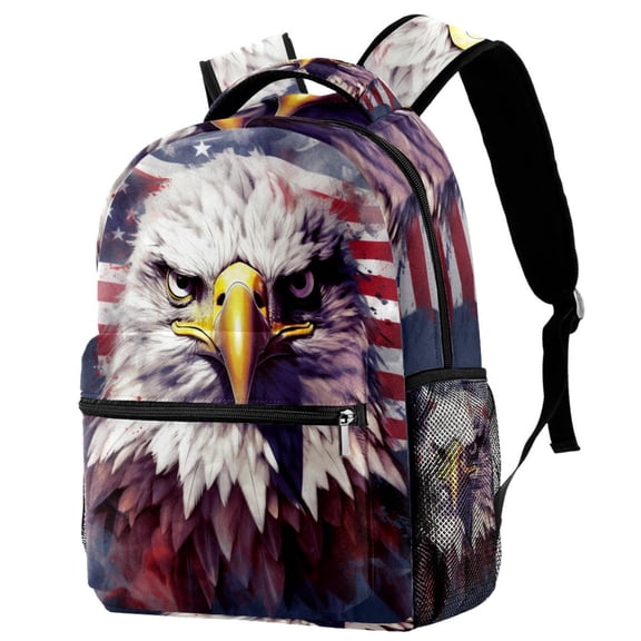 Lightweight Backpack Eagle School Bag Travel Laptop Daypack for Men Women Casual Rucksack