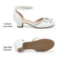 thumbnail image 6 of DREAM PAIRS Girls Closed Toe Dress Shoes Low Heel Ankle Strap Pumps for Toddler/Little/Big Kids Party Wedding & Princess Style, 6 of 7