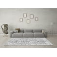 thumbnail image 3 of Ahgly Company Indoor Square Abstract Gray Modern Area Rugs, 6' Square, 3 of 4