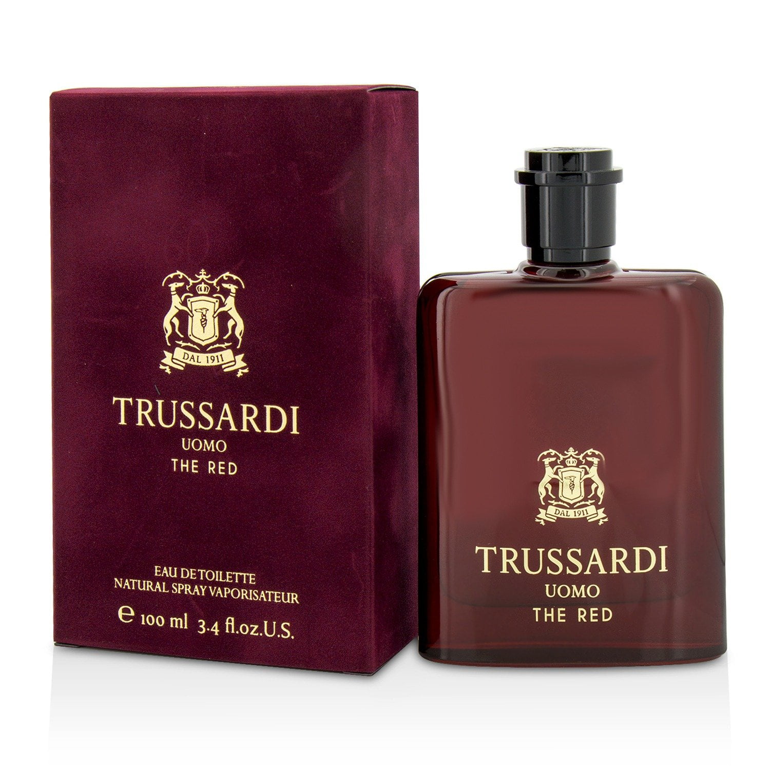 Trussardi Uomo The Red Eau de Toilette Spray 100ml/3.4oz - Walmart